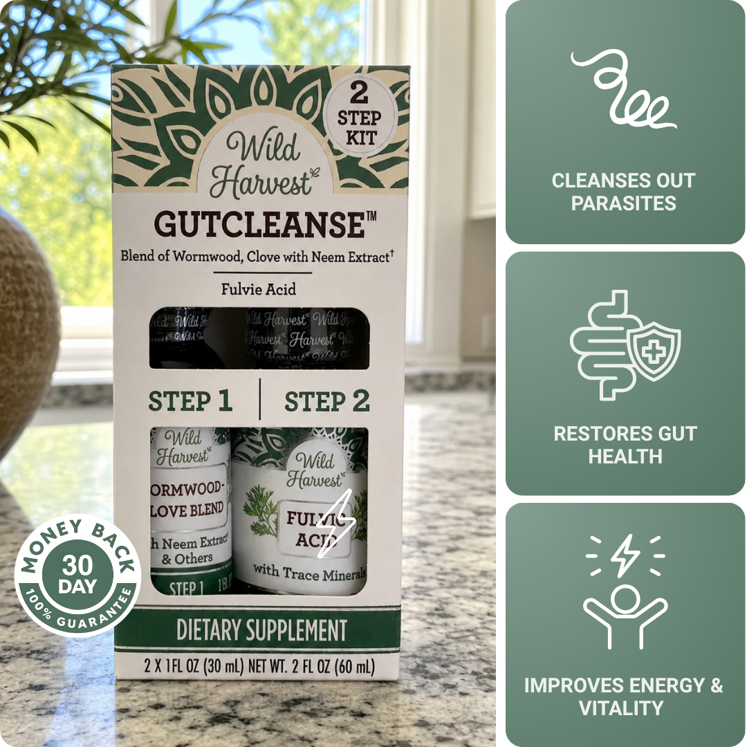 Wild Harvest GutCleanse 2-Step Kit
