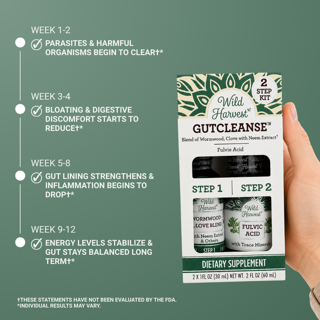 Wild Harvest GutCleanse 2-Step Kit