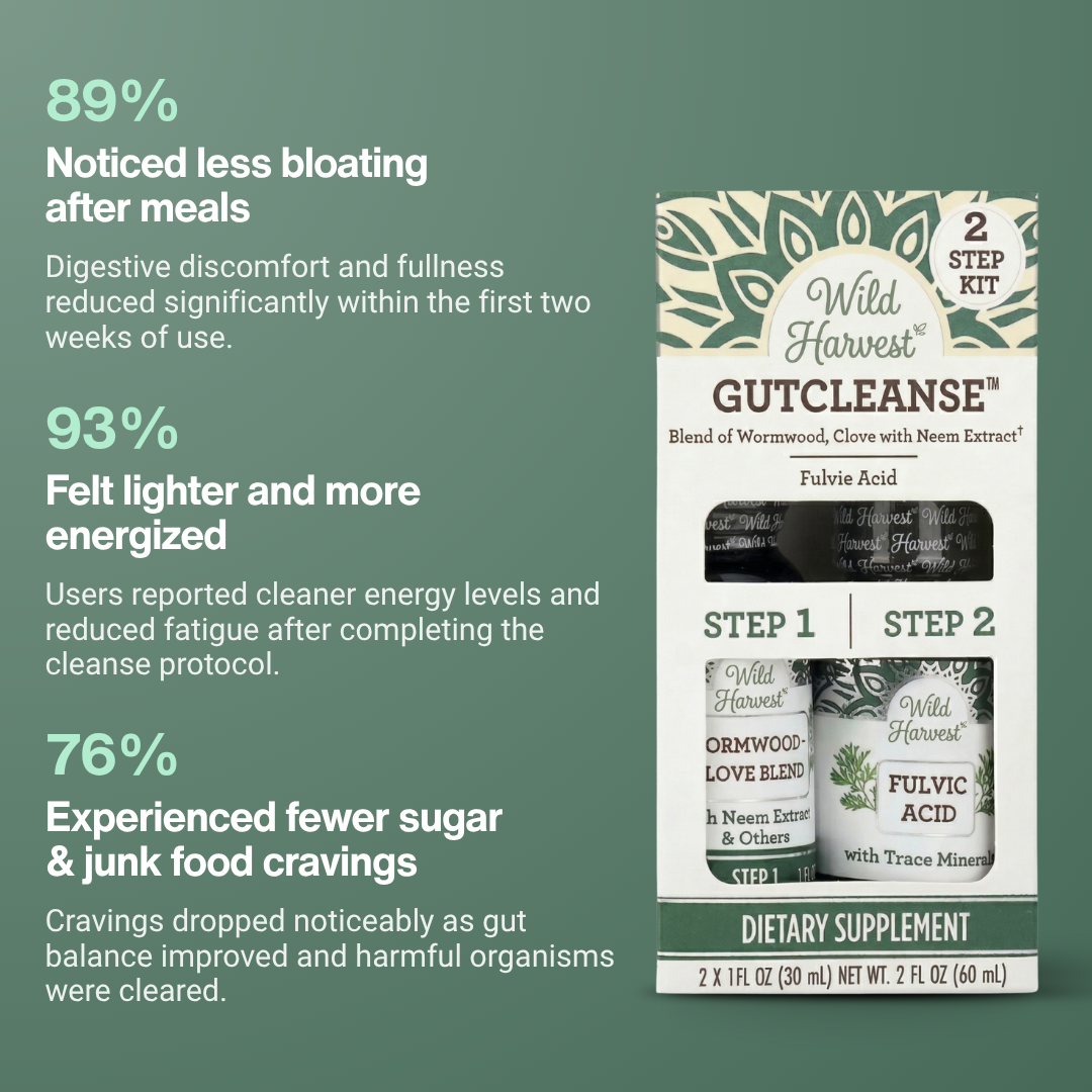Wild Harvest GutCleanse 2-Step Kit