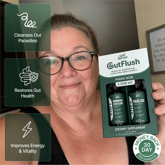 Wild Harvest GutCleanse Kit - Targets Hidden Gut Parasites To Restore Your Digestion, Energy, and Clarity From the Inside Out